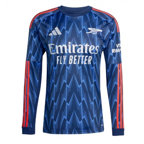 Camisa de Futebol Arsenal Equipamento Secundário 2025-26 Manga Comprida